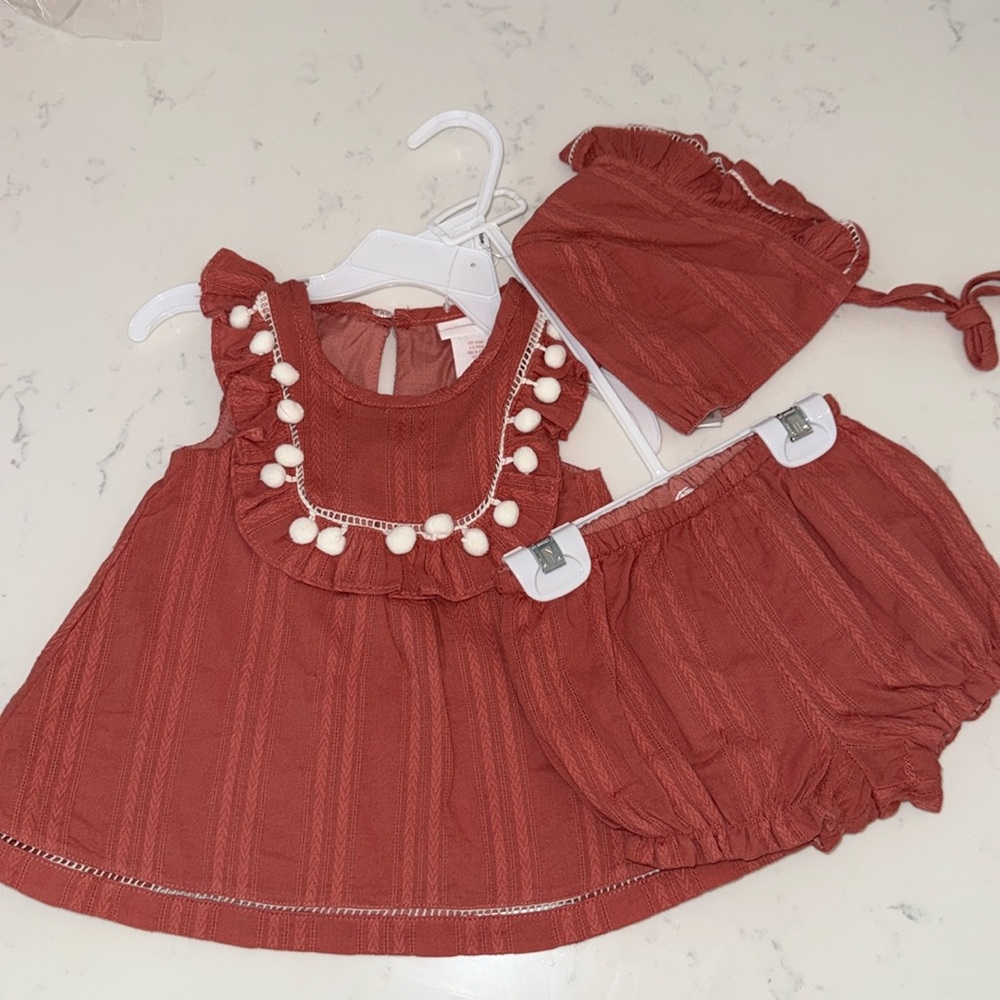 Shabby Chic Baby Outfit